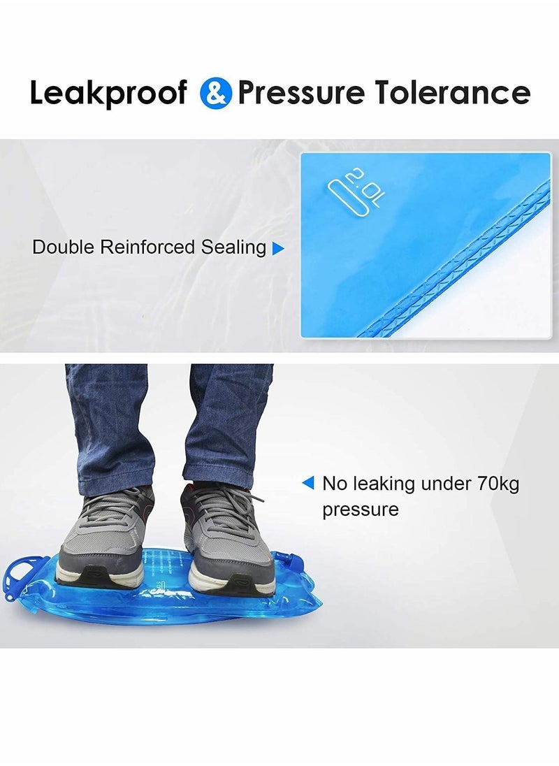 Y&D Hydration Bladder, Water Bladder BPA Free, 2 Liter Large Opening Reservoir, Leak Proof Military Storage Bag for Cycling Hiking Camping Biking Running  - Image 4