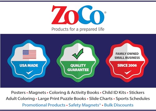 ZOCO – Commonly Confused Words Poster – Homophones & Grammar Anchor Chart for ELA Class – Laminated 17x22 – English Teacher Supplies for Middle & High School Classroom - Image 5