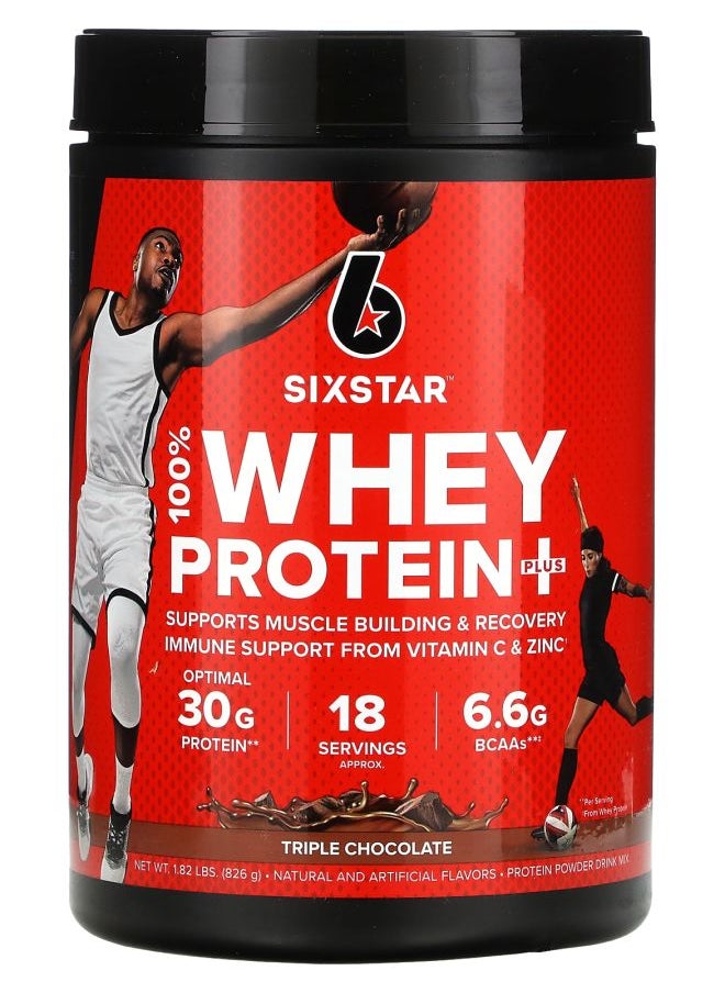 100% Whey Protein Plus Triple Chocolate 1.82 lbs (826 g) - pzsku/Z1AE7590EB55D1BCFB24FZ/45/_/1730767428/33acd97b-e8f5-47c0-bcf5-18e86d091f0b