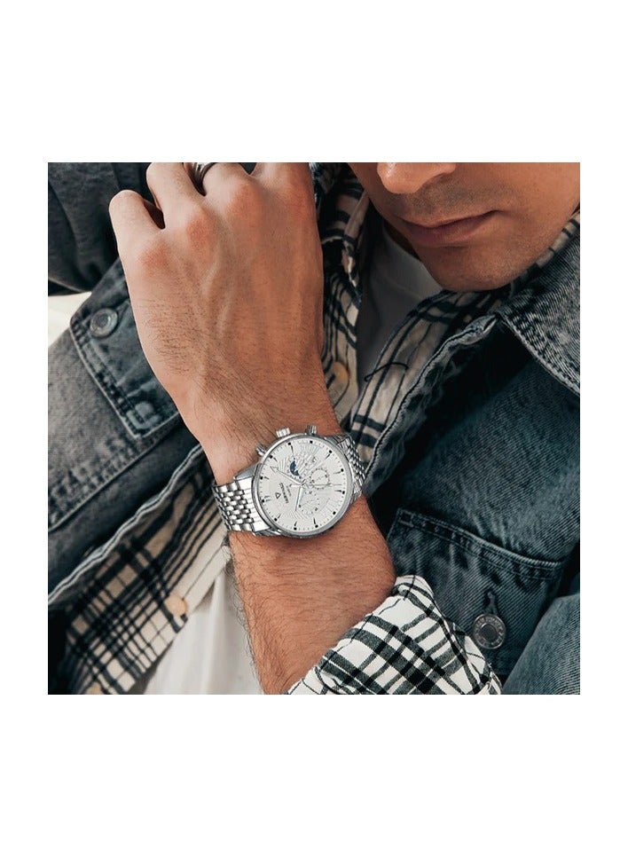 Fairwhale FW-5020-1, Automatic Men's Watches, Metal Strap - Image 2