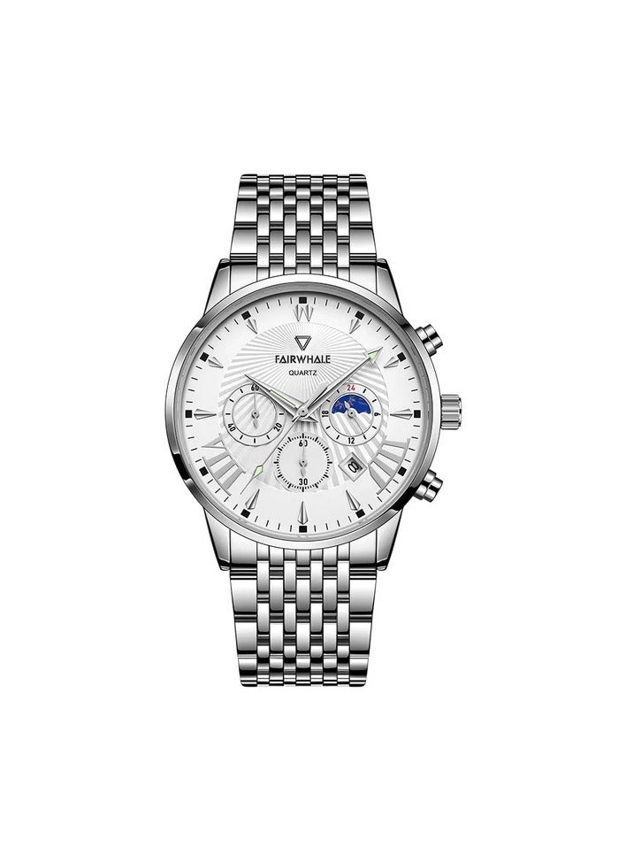 Fairwhale FW-5020-1, Automatic Men's Watches, Metal Strap - Image 1