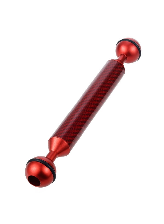 BGNing One Inch Double Ball Head Ultra Light Carbon Fiber Lamp Arm Diameter 20.8mm Diving Extension Accessories-Color:8 "-Blue  - Image 4