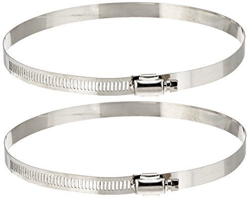 Hydrofarm ACC6 Active Air Stainless Steel, 6" (Pack of 2) Duct Clamps, 6 inch - Image 3