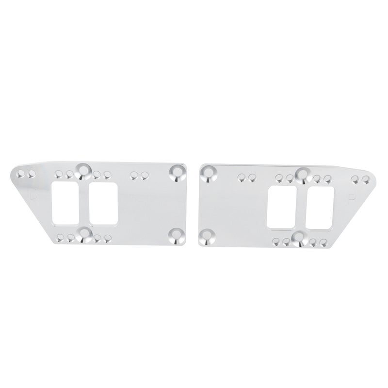 LS Swap Adapter Plates: CNC Machined 6061 Billet Aluminum, 4 Adjustable Positions - Engine Conversion Kit for 1997-2013 LSX Style Engine Swap into Classic Chevy Vehicles, SBC/BBC Engine Replacement - Image 4