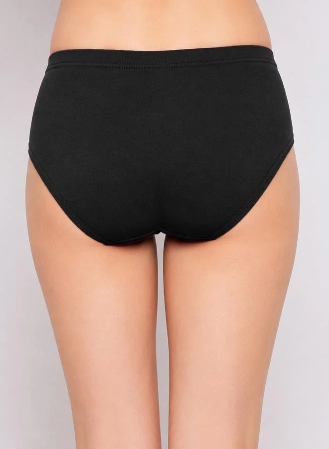 Clovia Pack of 3 - Mid Waist Hipster Panties