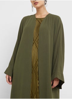 hayas closet Flared sleeve Abaya with Sheila  - Image 3