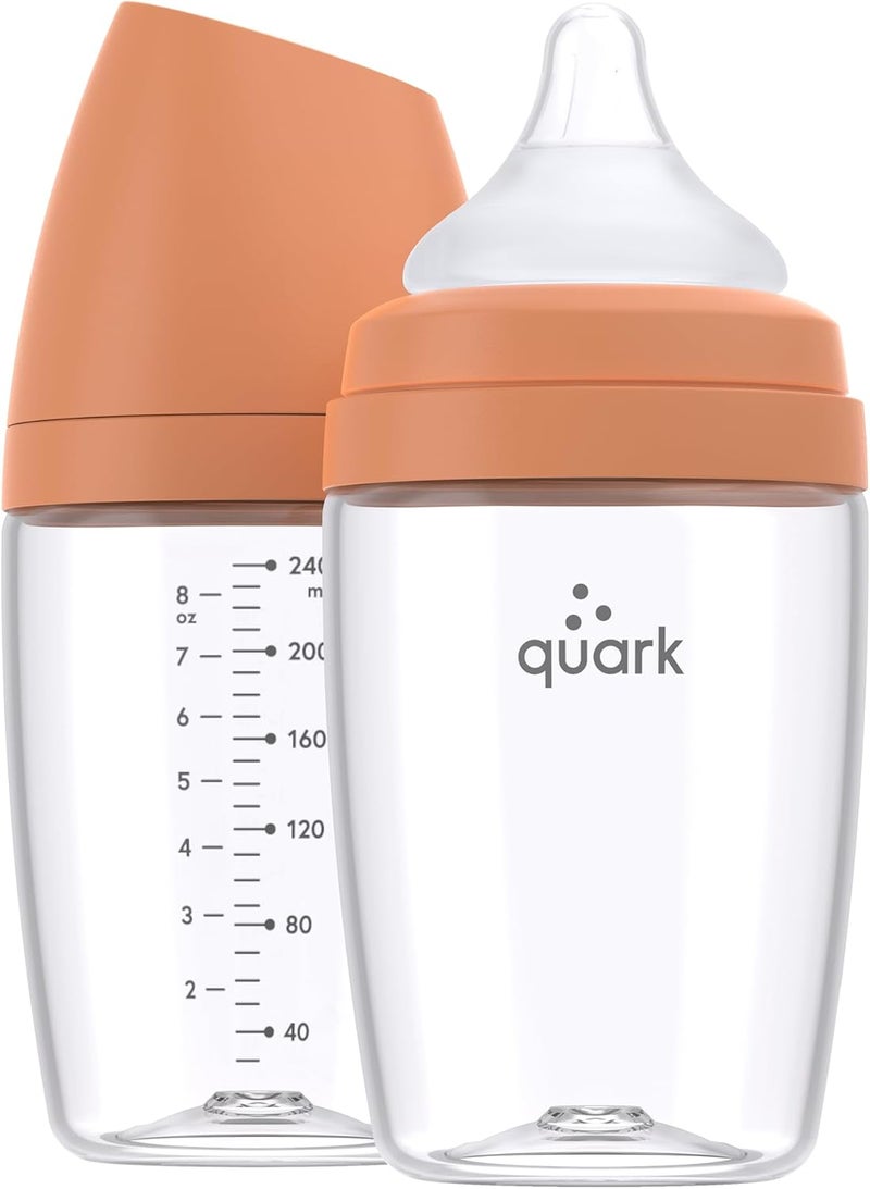 Quark BuubiBottle Max Slow Flow Baby Bottle - 2 Pack - Image 1