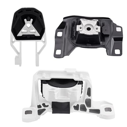 YBDDZH Engine Motor and Transmission Mount Kit Compatible with 2012 2013 2014 2015 2016 2017 2018 Focus 2.0L L4 Engine Replace OE A5646 AV6Z6038A A5612 AV6Z6068A A5520 CV6Z6068A Set of 3 - Image 1