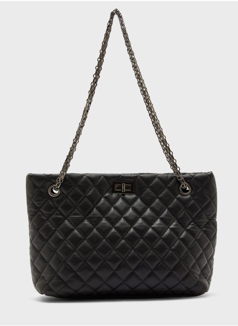 Quilted Tote Bag
