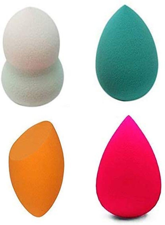Big Saving 6 in 1 Sponge Puff, Blender and Case for Face Makeup (Multi, Pack of 2) - Image 1
