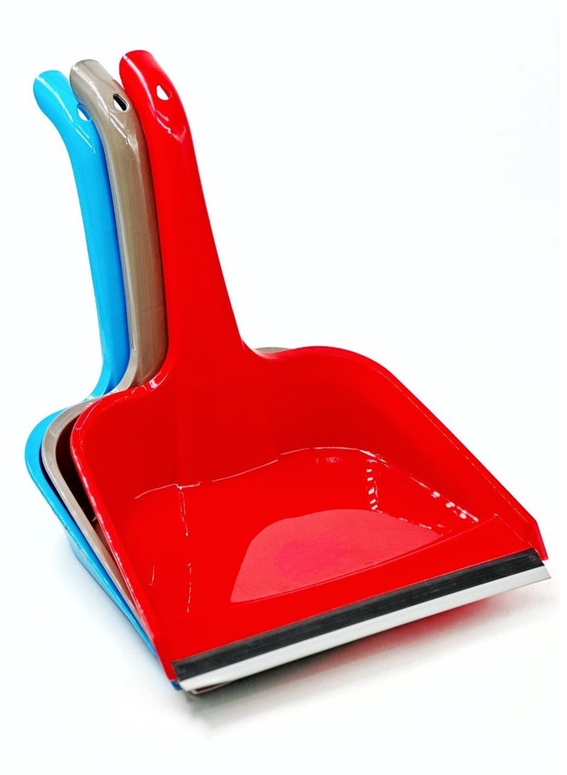 Dustpan with Handle 3 Pcs  - Image 1