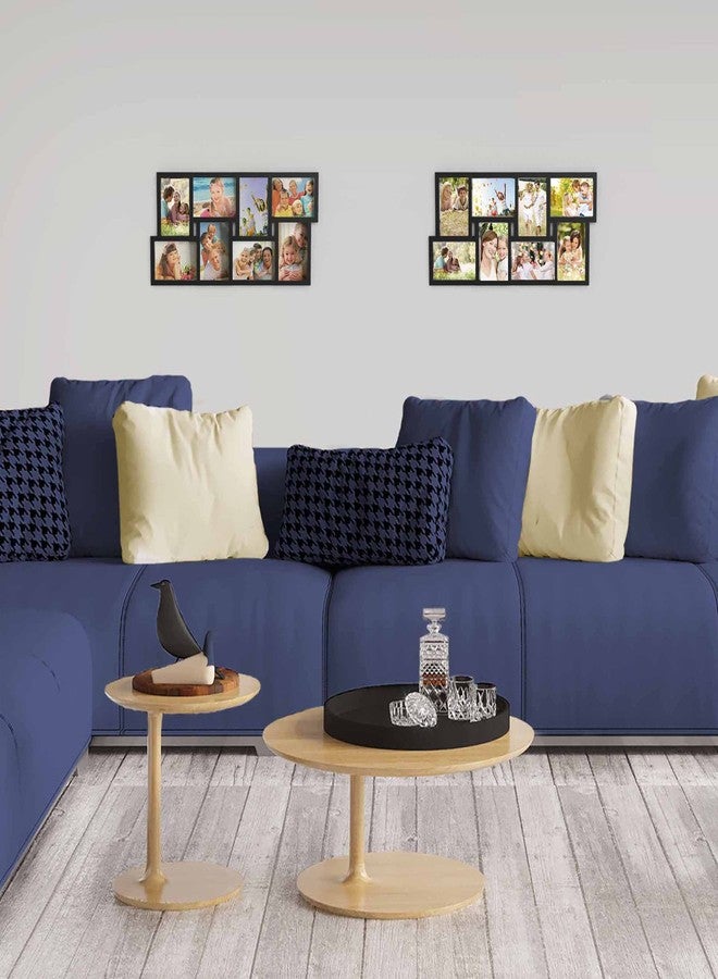 لافيش هوم إطار صور مجمع بثمانية فتحات لصور مقاس 4×6 - إطار صور متعدد معلق على الحائط لعرض ديكور شخصي من لافيش هوم (أسود) - Image 3