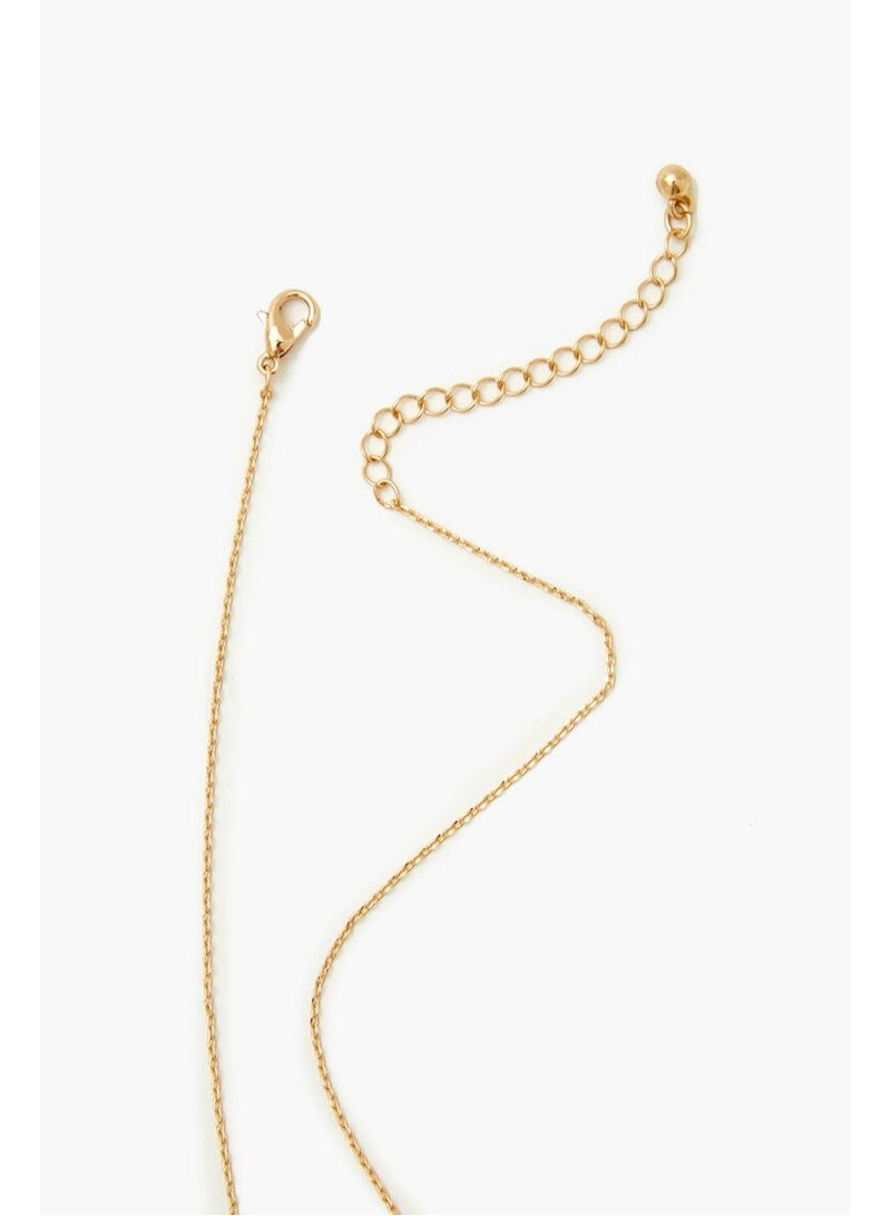 FOREVER 21 Rhinestone Zodiac Charm Necklace  - Image 2