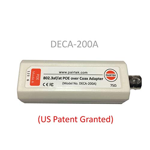 Dualcomm POE Ethernet-Over-Coax Adapter Kit (DECA-200) - Twin Pack - by Dualcomm/PAIRTEK - Image 2