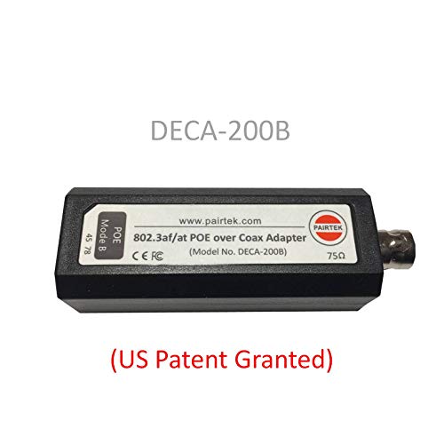 Dualcomm POE Ethernet-Over-Coax Adapter Kit (DECA-200) - Twin Pack - by Dualcomm/PAIRTEK - Image 3