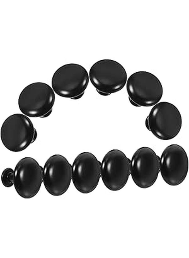 12 Pcs Modern Cabinet Handles Single Hole Design Easy DIY Installation for Kitchen Bathroom Wardrobe - Image 1
