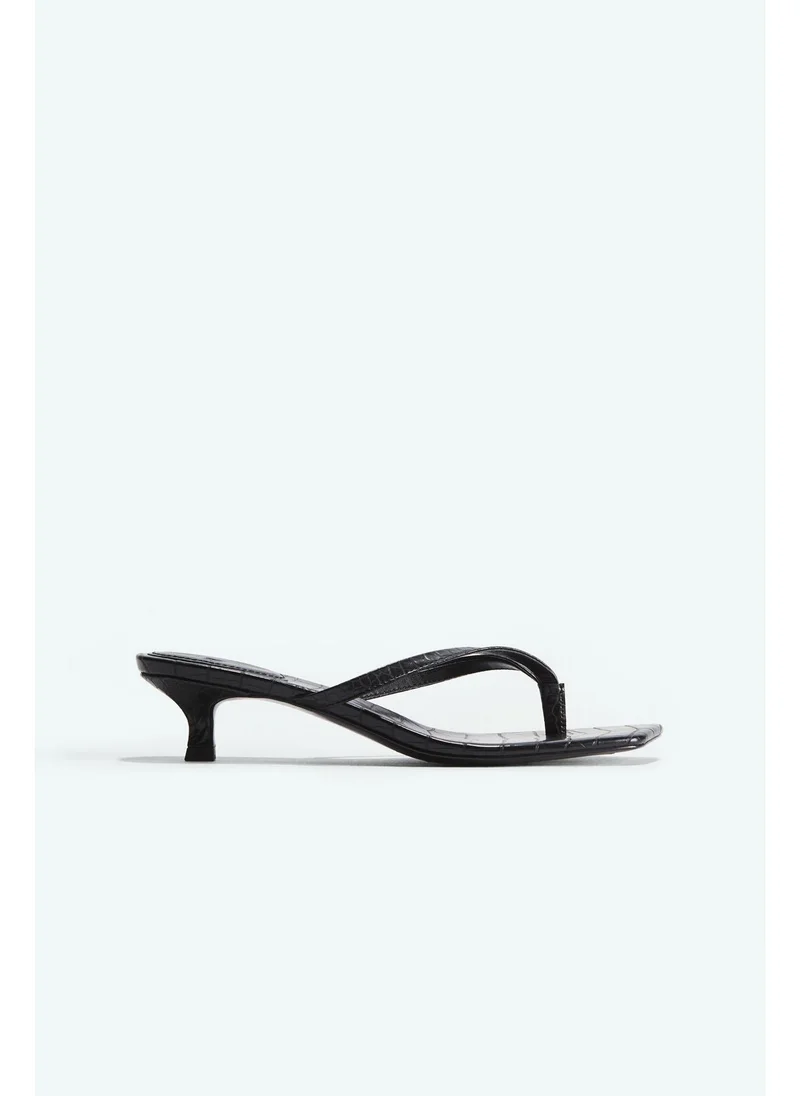 H&M Kitten-heeled sandals