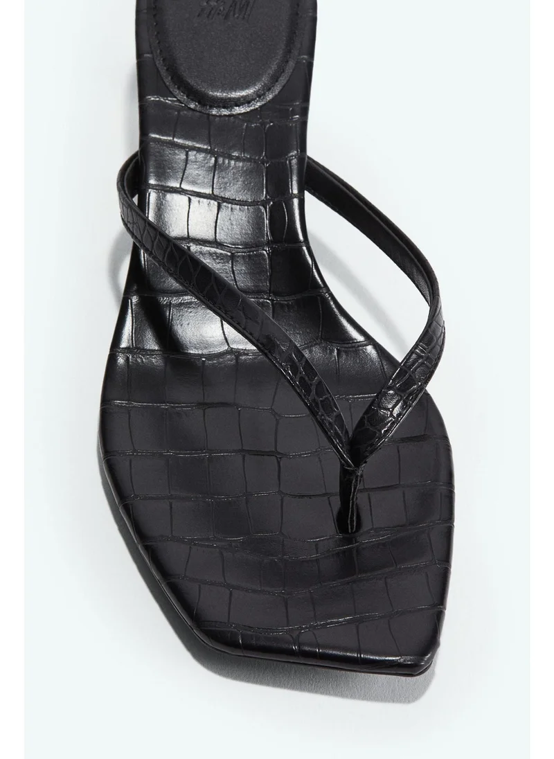 H&M Kitten-heeled sandals