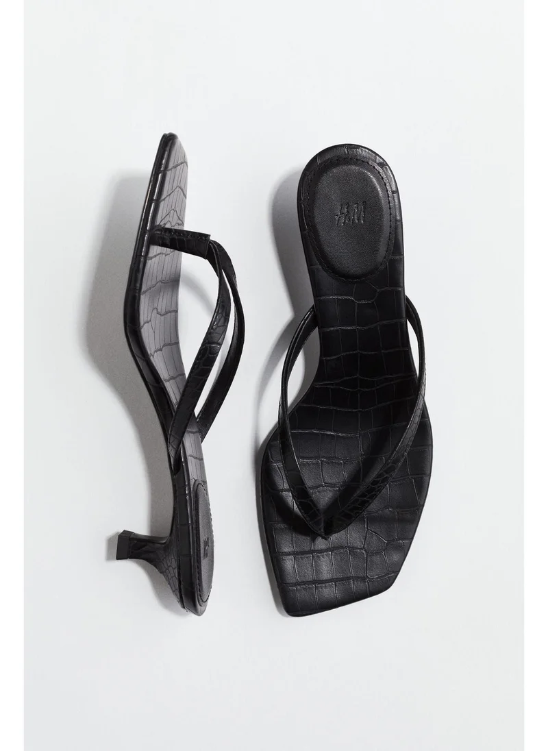 اتش اند ام Kitten-heeled sandals