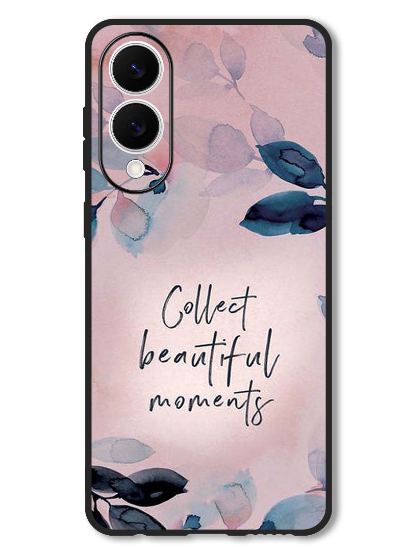 Theodor Case Compatible with Samsung Galaxy S25 Edge 6.7 Inch Protection Shockproof Bumper Cover Collect Beautiful Moments - Image 1