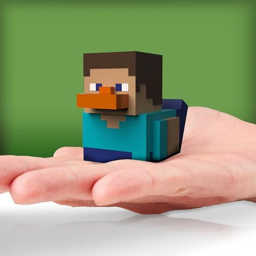 TUBBZ Mini Steve Collectible Vinyl Rubber Duck Figure - Official Minecraft Merchandise - Video Games and Movies - Image 5