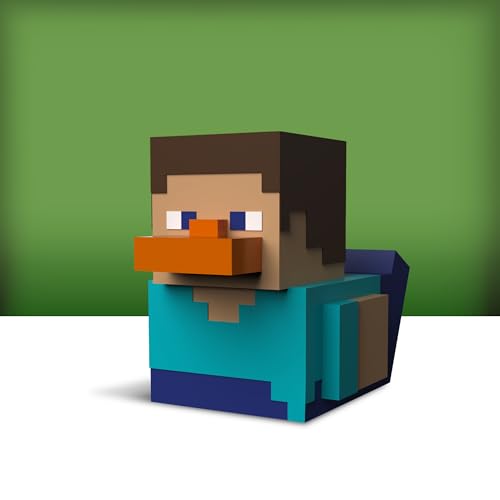 TUBBZ Mini Steve Collectible Vinyl Rubber Duck Figure - Official Minecraft Merchandise - Video Games and Movies - Image 4