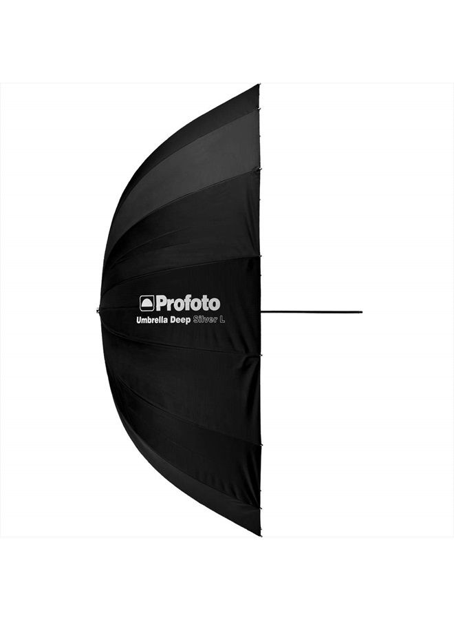 Profoto مظلة فضية داكنة (كبيرة، 51 بوصة) - Image 1