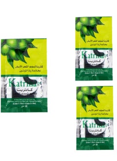 كاترينا 3 قطع من شامبو لون الشعر الأسود3*20 مل  - Image 1