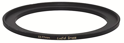 LUŽID 72mm to 77mm Brass Step Ring Filter Adapter Luzid 72 77 - Image 3