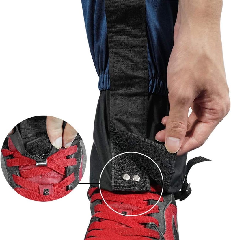 Luwint Waterproof Kids Leg Boot Gaiters Children Hiking Hunting Climbing Protective Gear for 6-12 Yrs Old Girls Boys - Image 4
