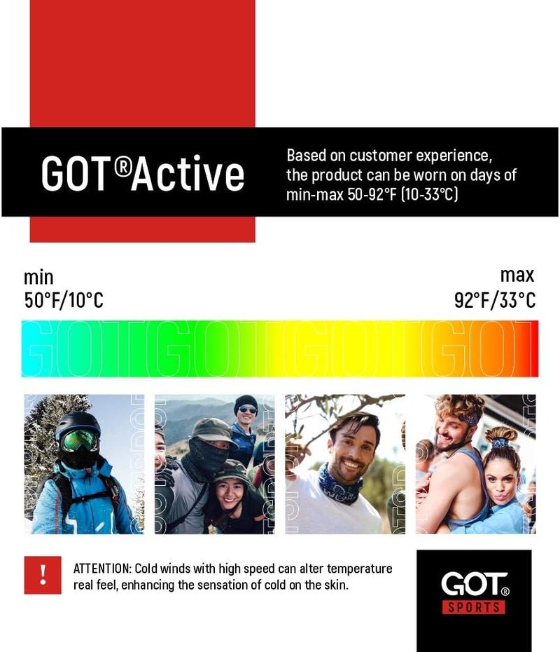 GOT Headband Paisley Face Mask - Image 5