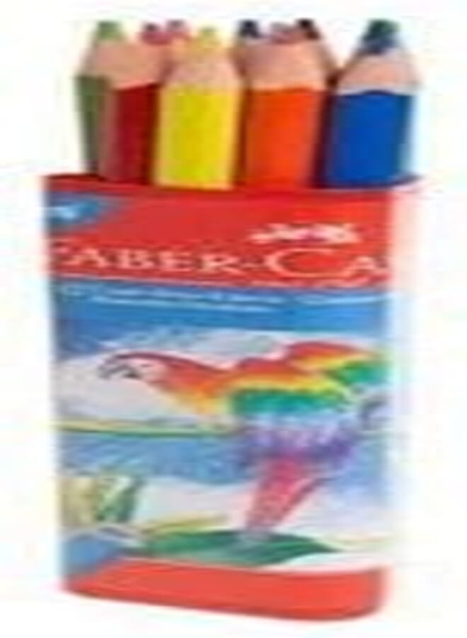 FABER-CASTELL Faber-Castell Paint Pen 12 Colors Full Length Triangle Plastic Tube