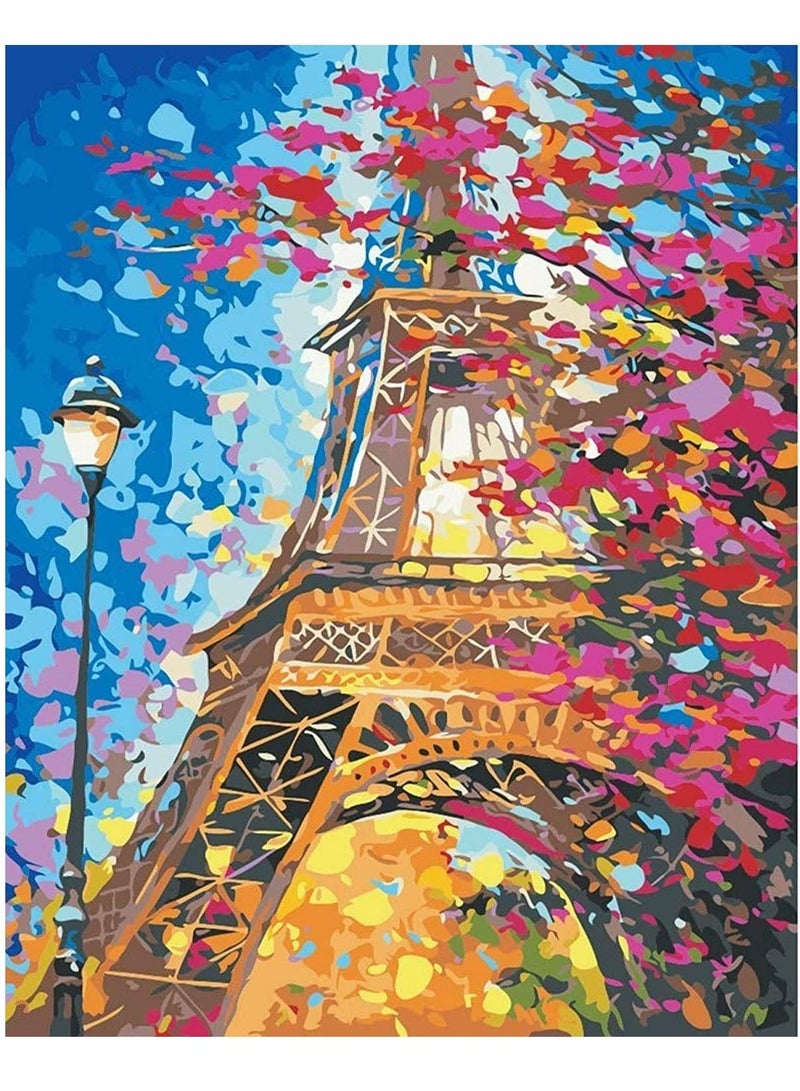 كابتن تيك DIY Paint by Numbers, Canvas Oil Painting Kit for Kids & Adults Drawing Paintwork Acrylic DIY Oil Painting for Adults Kids Painting by Number Kit Kids & Adults & Beginner - Image 1