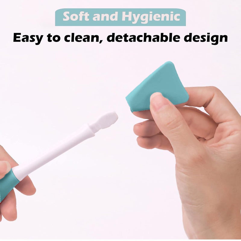 RamPula Mask Applicator Silicone Face Brush Face Mud Cream,Clay Mask,DIY,Modeling Mask Brushes DIY Mud Mixing Spatula Double-end Handheld Scoop Skin Care Make up Foundation Gel Cosmetic Tools - Image 5