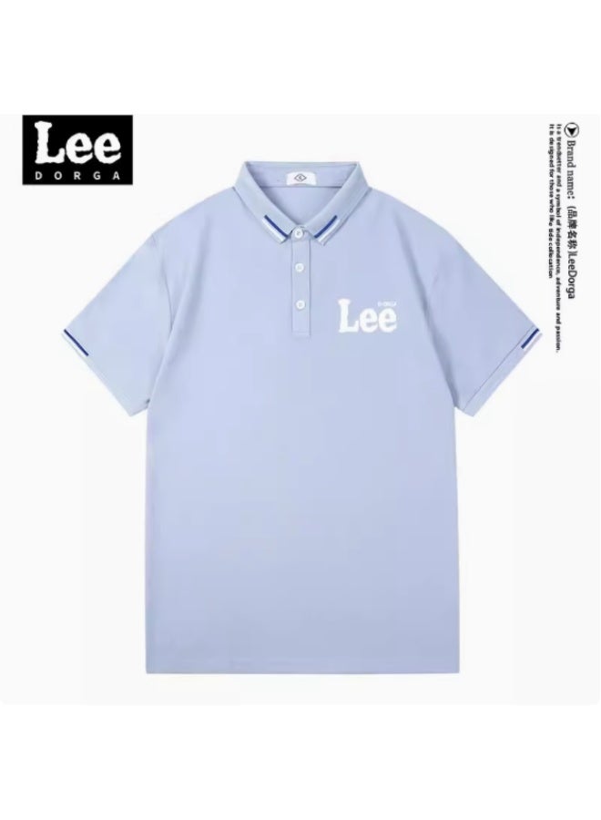 LEE New Casual Breathable Versatile Short Sleeved Shirt