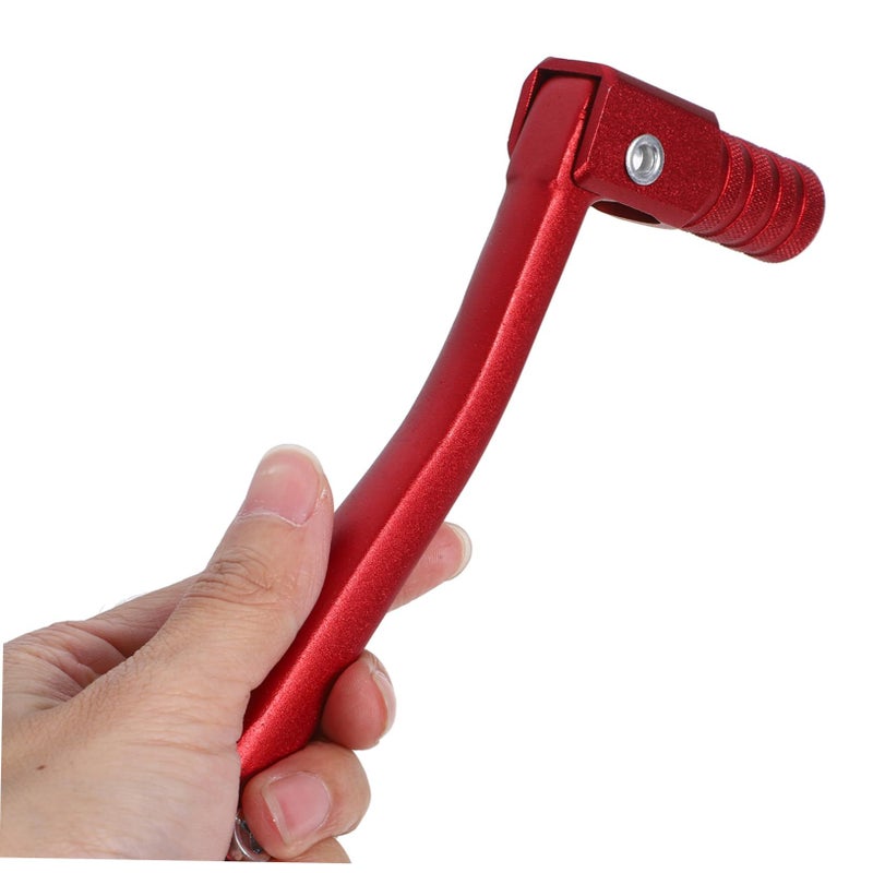 Gatuida Red Aluminum Alloy Motorcycle Gear Shift Lever Off-Road Shifter Motorbike Accessory - Image 5
