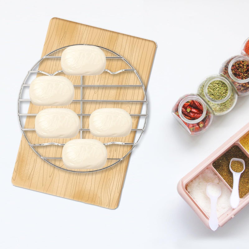 Stainless Steel Steaming Rack 30Cm Diameter Thickened Steamer Tray for Pressure Cooker - Image 5