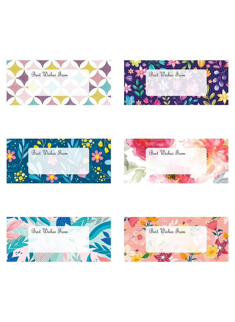 Bookworm Bookworm 60 Pieces Tear-Resistant Water Proof Paper | Best Wishes Tags | Best Wishes Cards |  - Image 5