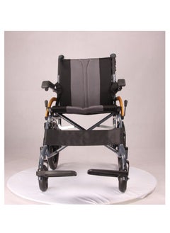 Relax Smart Lightweight Wheelchair with Seat for Disabled People with Special Needs and Limited Mobility Elderly Walker with Solid Wheels Self Propelled Wheelchair  - Image 2