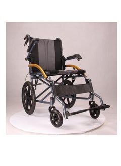 Relax Smart Lightweight Wheelchair with Seat for Disabled People with Special Needs and Limited Mobility Elderly Walker with Solid Wheels Self Propelled Wheelchair  - Image 4