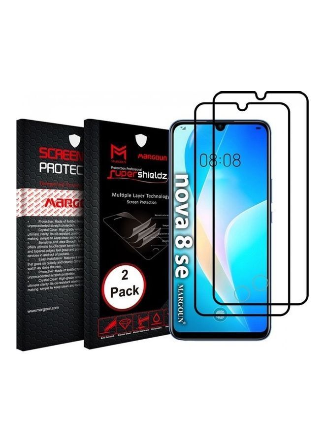 NIBEMINENT 2-Piece 3D Screen Protector For Huawei Nova 8 SE clear - Image 1