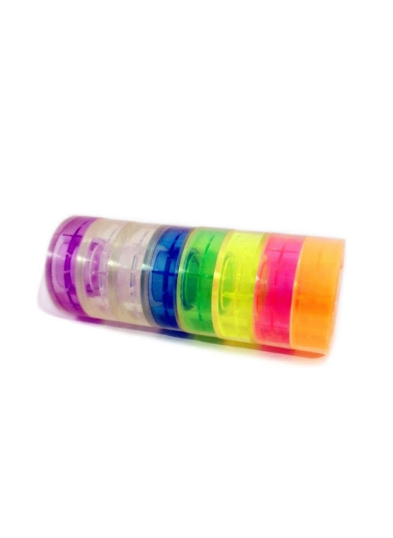 ORYX Crystal Clear Tape On Colored Core Economy  (3/4in) 36YD  - Image 2