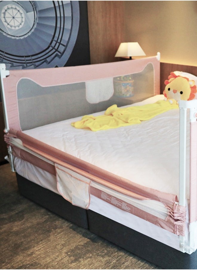 Occuwzz - Bed Rails Toddlers Baby Bed Guards Fold Down Safety Bedrail - Image 1