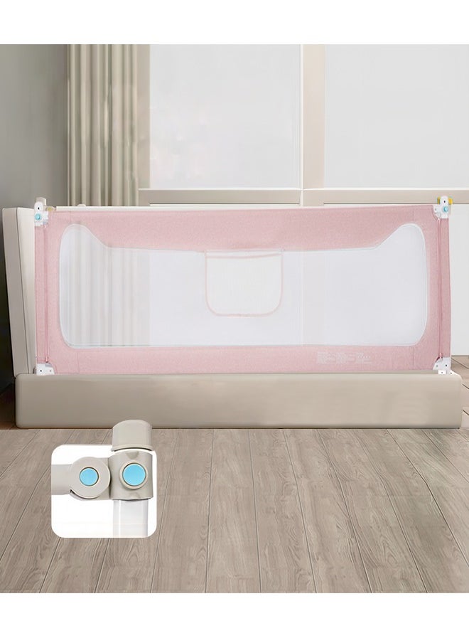 Occuwzz - Bed Rails Toddlers Baby Bed Guards Fold Down Safety Bedrail - Image 1