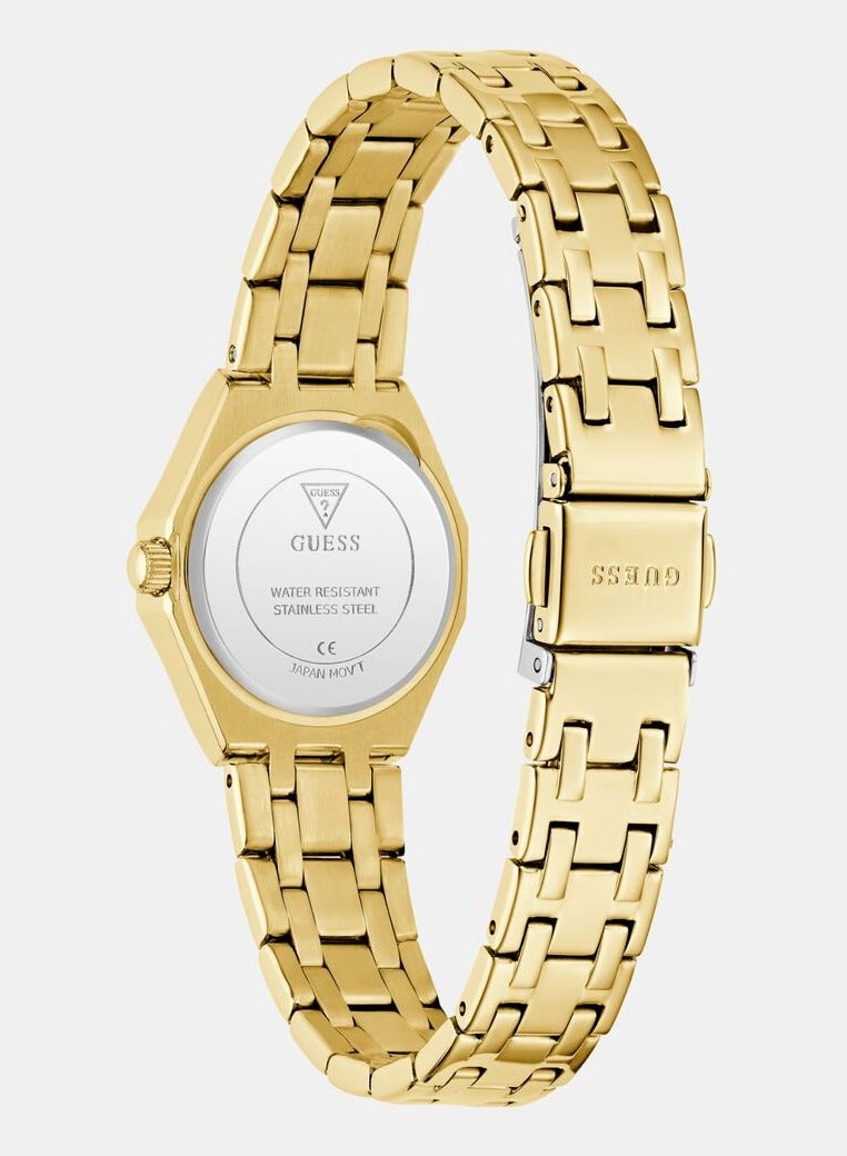 GUESS Ladies Gold Tone Analog Watch - Image 3