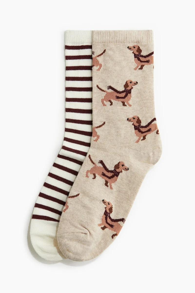 H&M 2-pack socks
