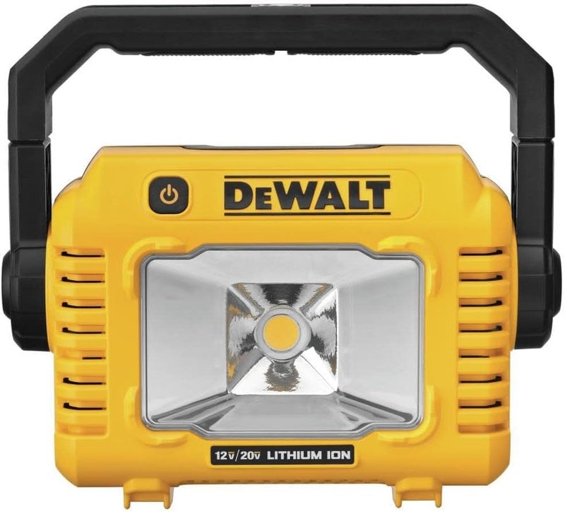 DEWALT ديوليت 12V20V ماكس مصباح عمل LED مدمج مع مقبض دوار 360 درجة 2000 لومن من السطوع أداة بدون سلك فقط DCL077B - Image 1