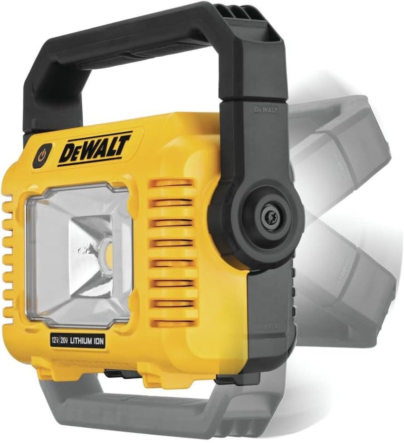 DEWALT ديوليت 12V20V ماكس مصباح عمل LED مدمج مع مقبض دوار 360 درجة 2000 لومن من السطوع أداة بدون سلك فقط DCL077B - Image 4