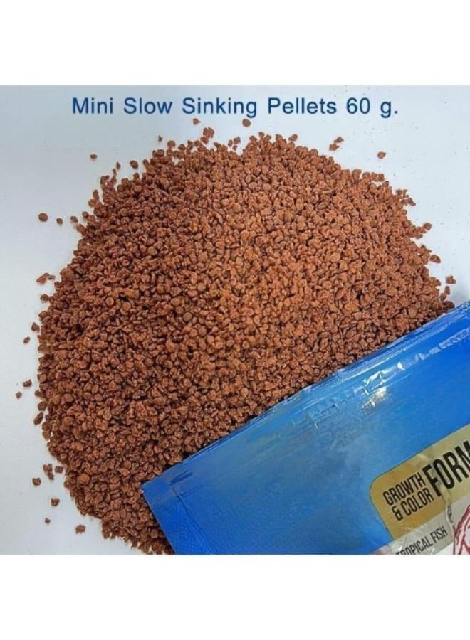 تركيبة متنوعة لنمو وتلوين أسماك الديسكس وجميع الأسماك الاستوائية 60 جرام - Image 2