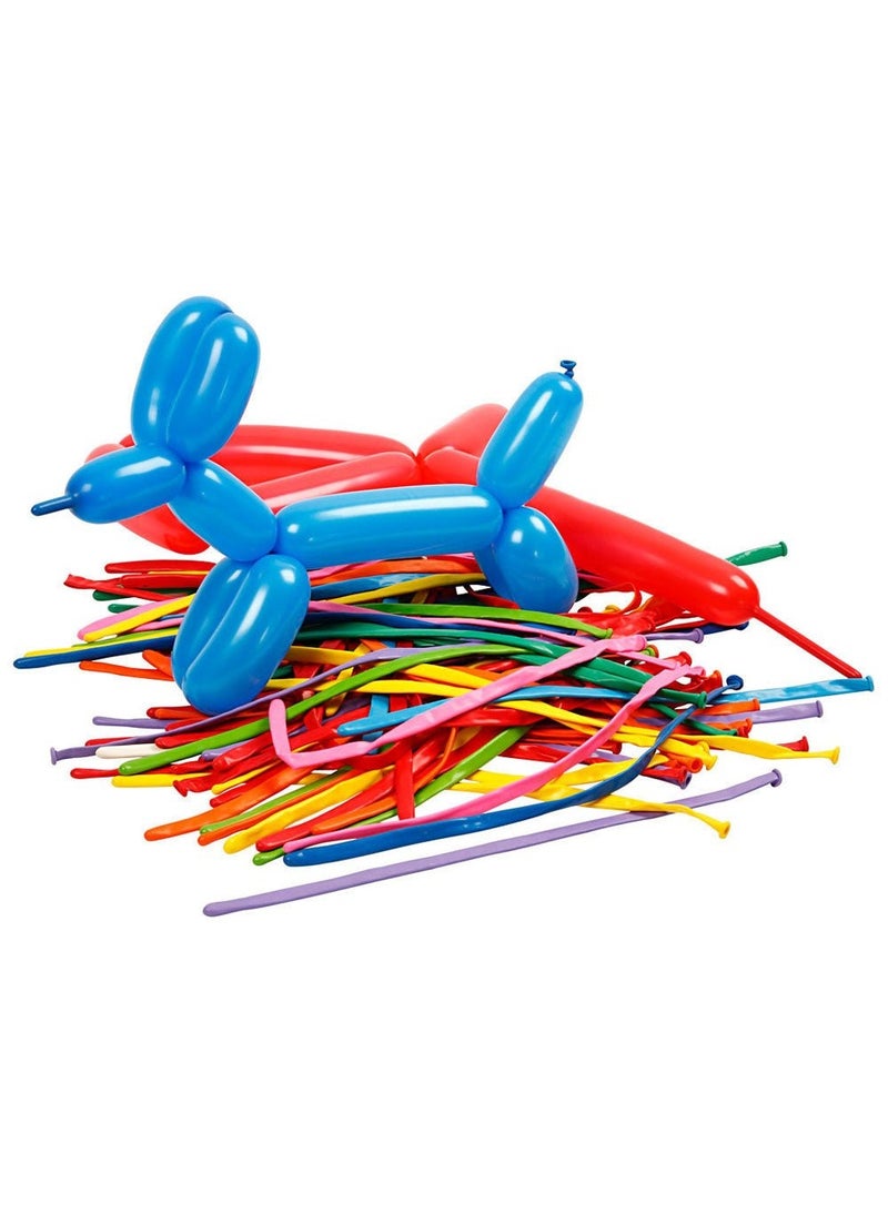 بالون كينغ بالونات النمذجة متعددة الألوان - عبوة من 100 قطعة - Image 1